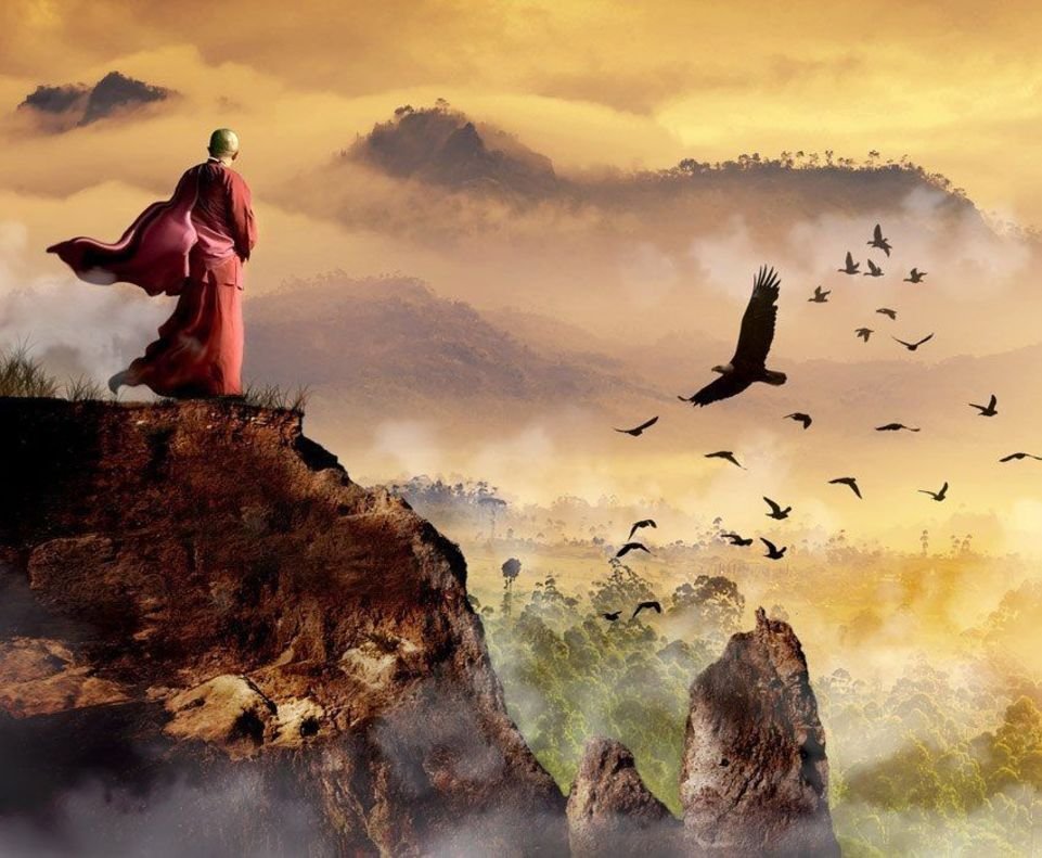 “Không tranh” chiến thắng “hữu tranh”. Câu chuyện cũng cho thấy lời lẽ tranh biện chỉ làm vấn đề phức tạp, làm mọi chuyện xấu đi. (Ảnh: cont.ws)